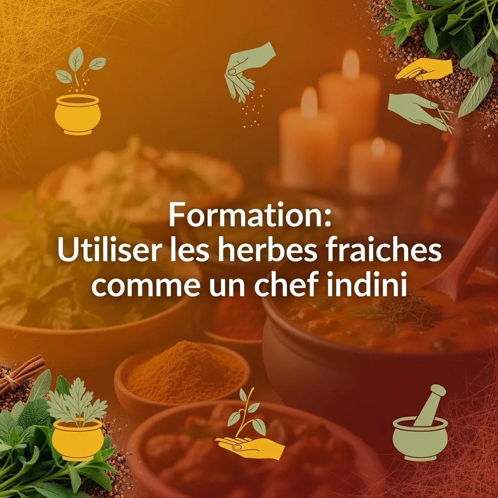 Formation: Utiliser les herbes fraîches comme un chef indien