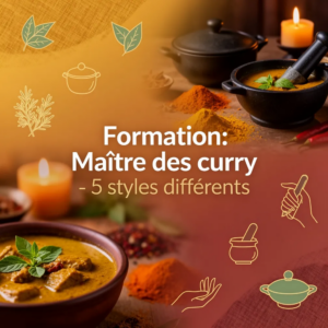 Formation: Maître des curry - 5 styles différents