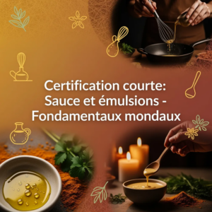 Certification courte: Sauce et émulsions - Fondamentaux mondiaux