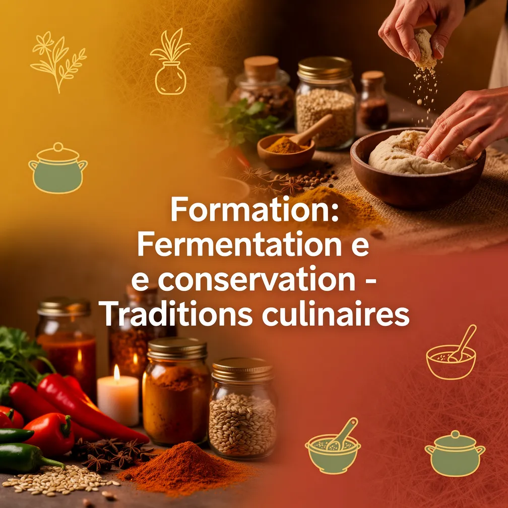 Formation: Fermentation et conservation - Traditions culinaires