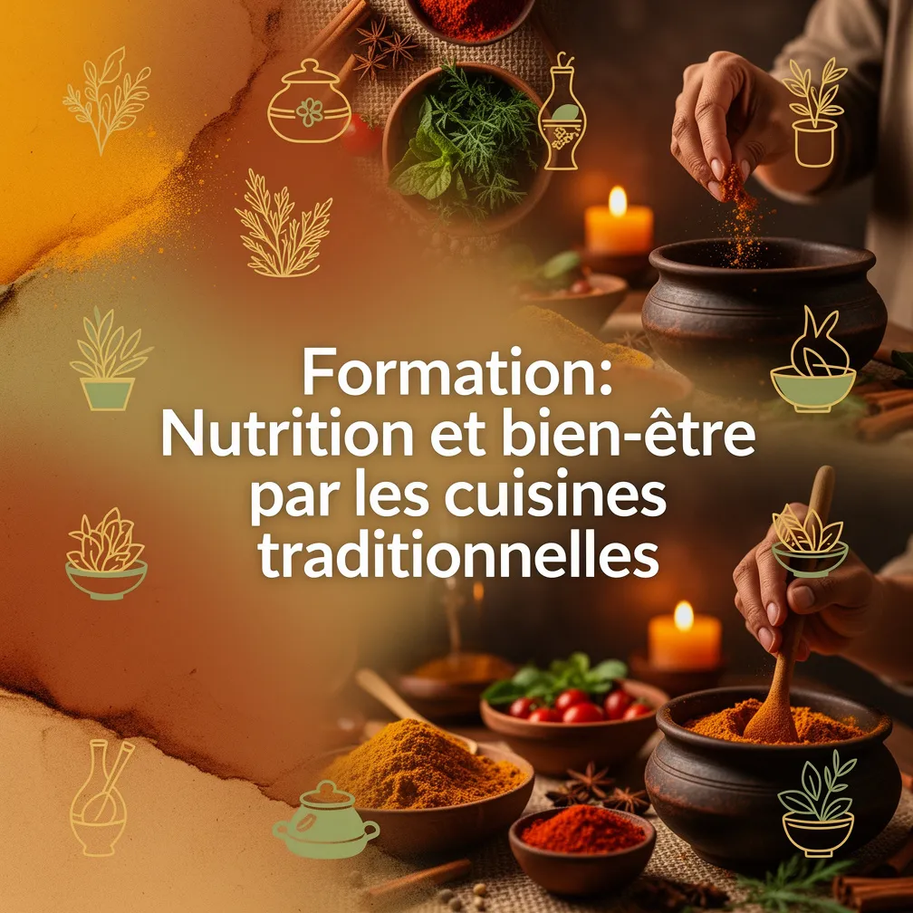 Formation: Nutrition et bien-être par les cuisines traditionnelles