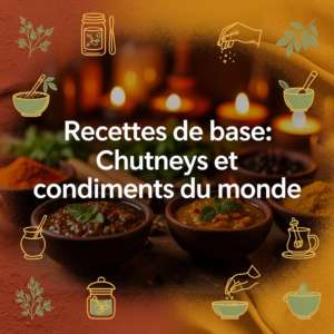 Recettes de base: Chutneys et condiments du monde
